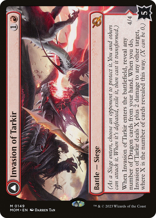 Invasion of Tarkir // Defiant Thundermaw (MOM-149)