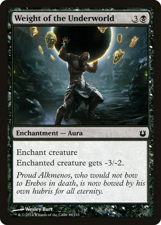 Weight of the Underworld (BNG-086) (Foil)