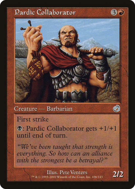 Pardic Collaborator (TOR-106) (Foil)