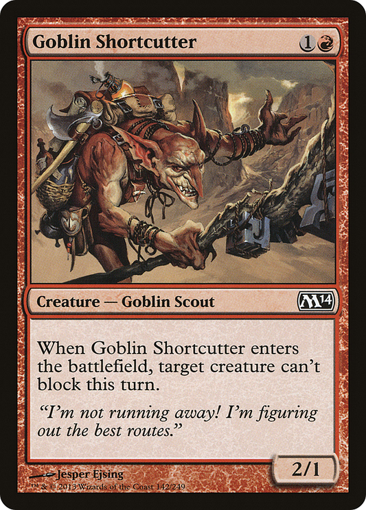 Goblin Shortcutter (M14-142) (Foil)