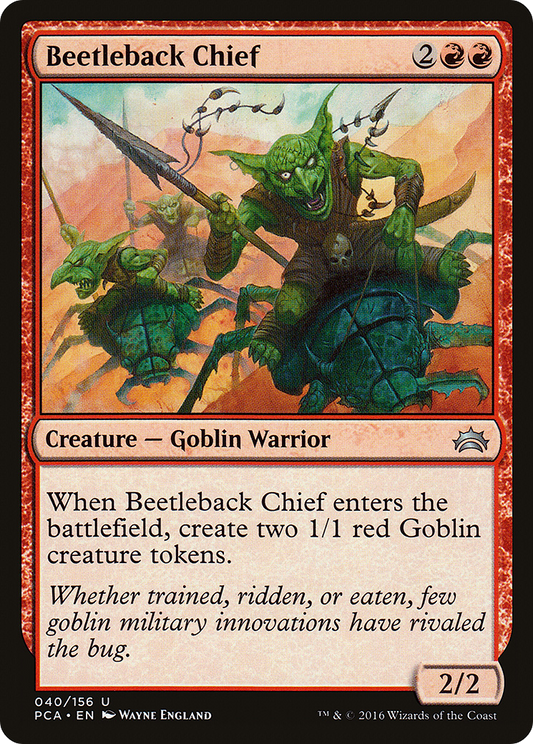 Beetleback Chief (PCA-040)