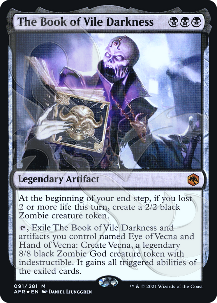 The Book of Vile Darkness (AFR&-91A) (Foil)