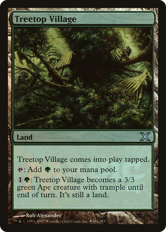 Treetop Village (WPN-002) (Foil)