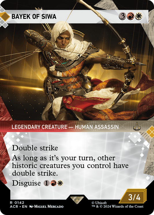 Bayek of Siwa (ACR-142) (Showcase) (Borderless) (Foil)