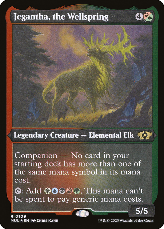 Jegantha, the Wellspring (MUL-109) (Etched Foil)