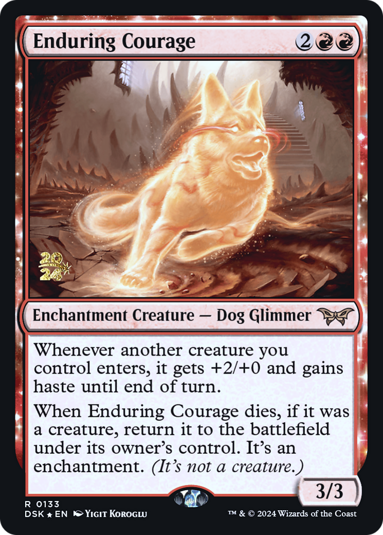 Enduring Courage (PRE-133S) (Foil)