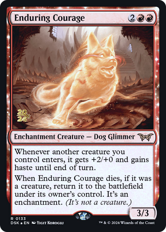 Enduring Courage (PRE-133S) (Foil)
