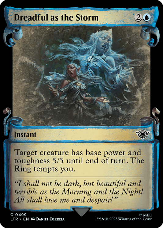 Dreadful as the Storm (LTR-499) (Showcase) (Scroll)