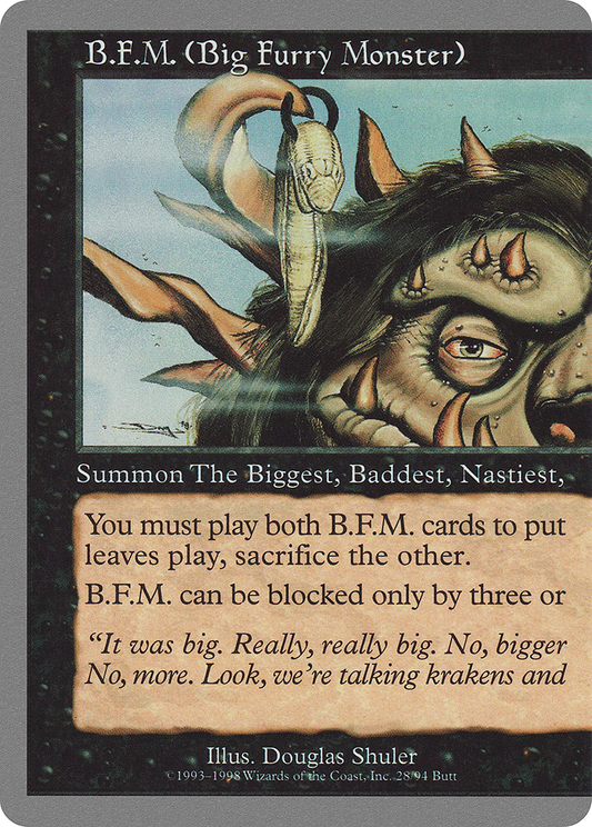 B.F.M. (Big Furry Monster) (UGL-028)