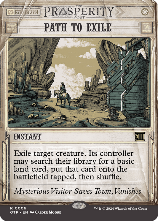 Path to Exile (OTP-006) (Showcase) (Borderless)