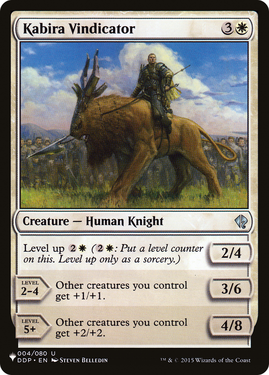 Kabira Vindicator (LIST-DDP-4)