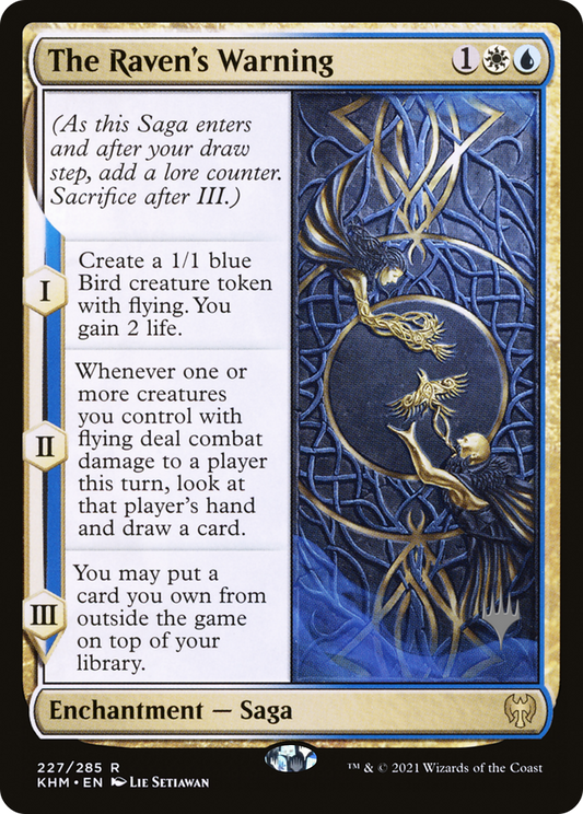 The Raven's Warning (PPKHM-227P) (Foil)