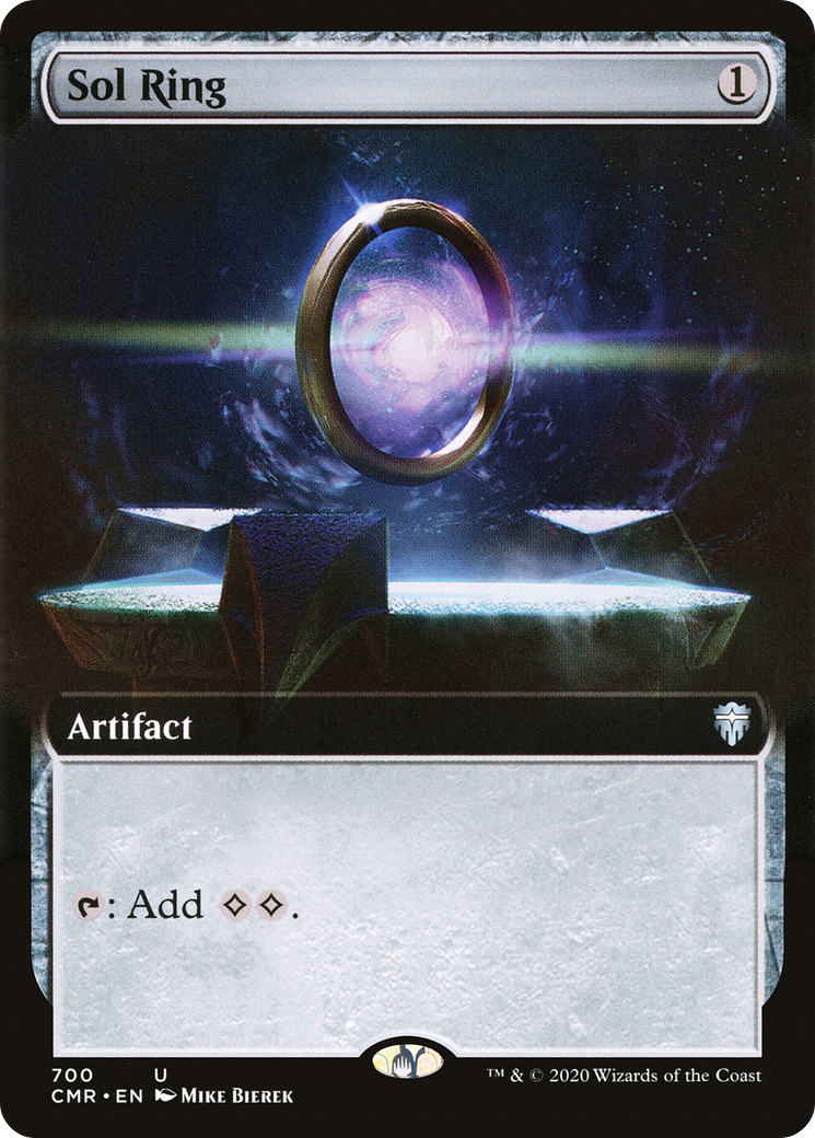 Sol Ring (CMR-700) (Extended Art) (Foil)