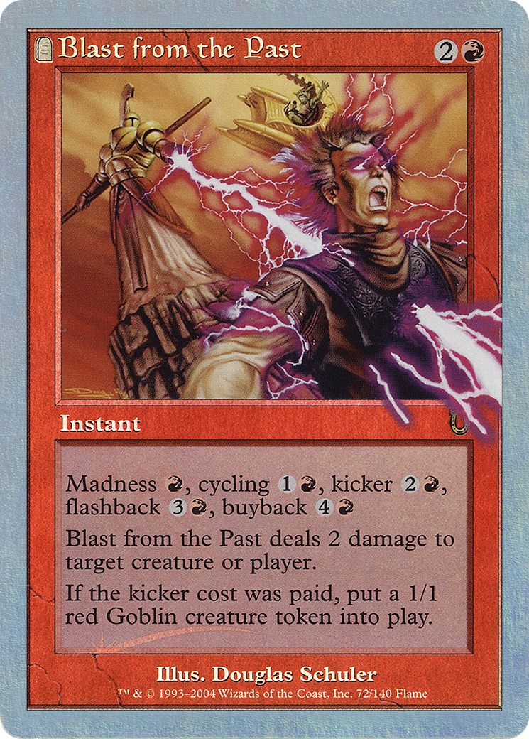 Blast from the Past (UNH-72★) (Foil)