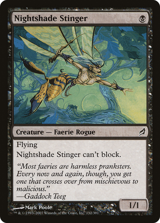 Nightshade Stinger (LRW-132) (Foil)