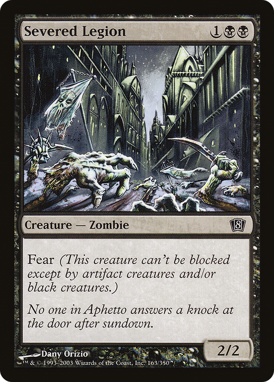 Severed Legion (8ED-163★) (Foil)