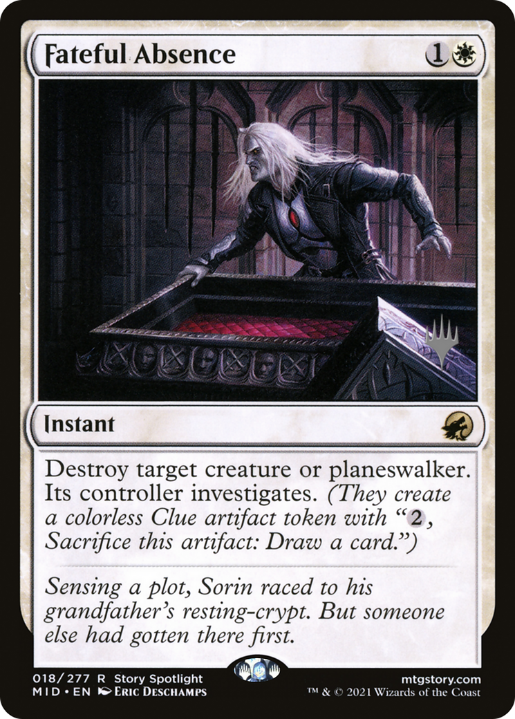 Fateful Absence (PPMID-18P) (Foil)