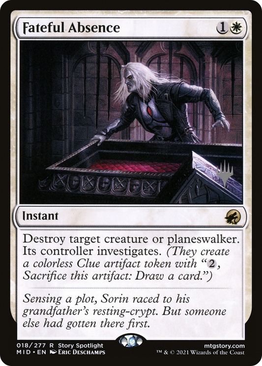 Fateful Absence (PPMID-18P) (Foil)