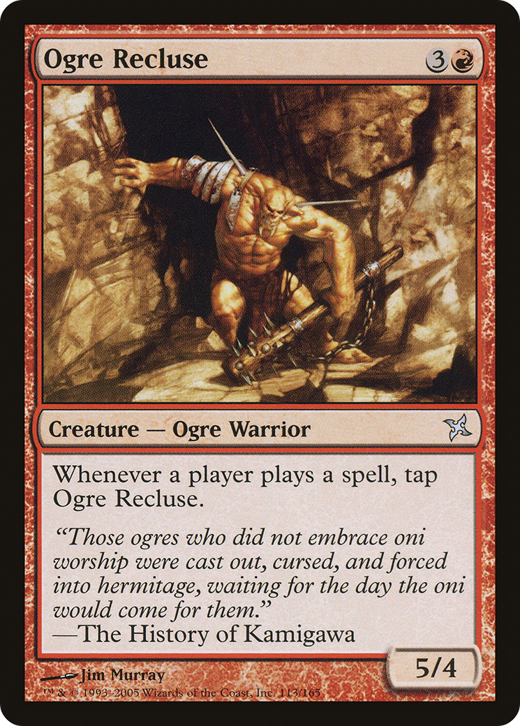 Ogre Recluse (BOK-113) (Foil)