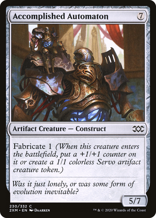 Accomplished Automaton (2XM-230)
