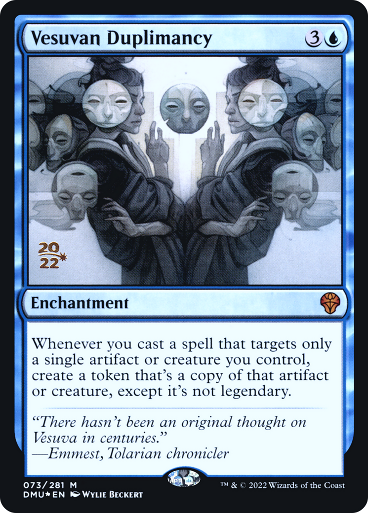 Vesuvan Duplimancy (PRE-73S) (Foil)