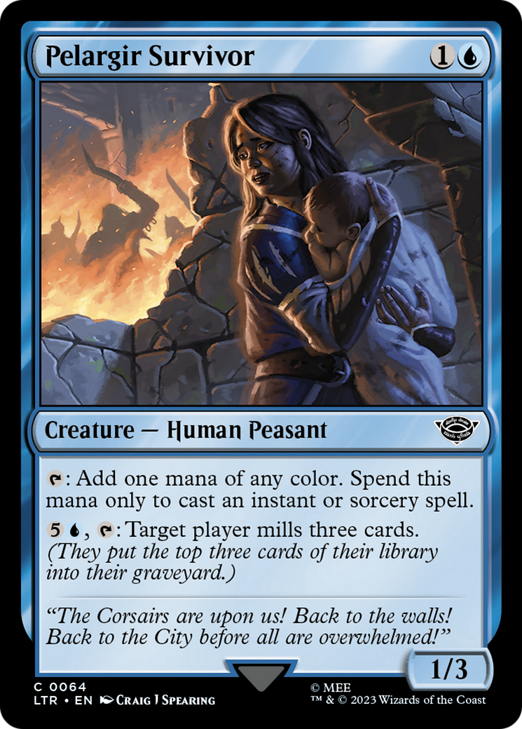 Pelargir Survivor (LTR-064) (Foil)