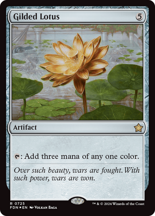 Gilded Lotus (FDN-725) (Foil)