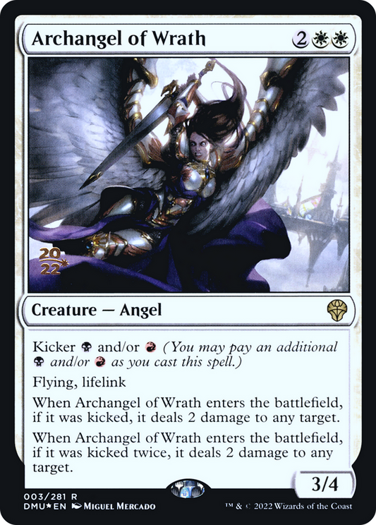 Archangel of Wrath (PRE-03S) (Foil)