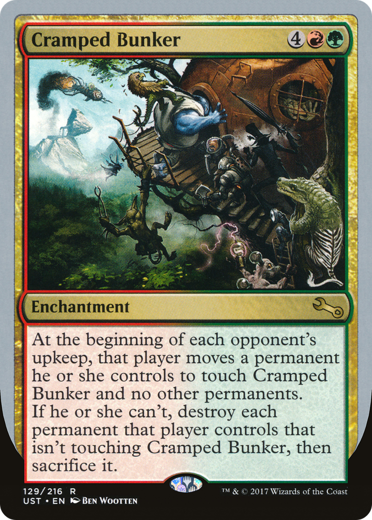 Cramped Bunker (UST-129) (Foil)