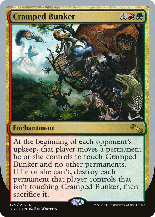 Cramped Bunker (UST-129) (Foil)