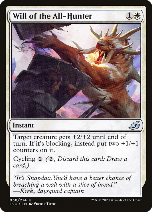 Will of the All-Hunter (IKO-038)