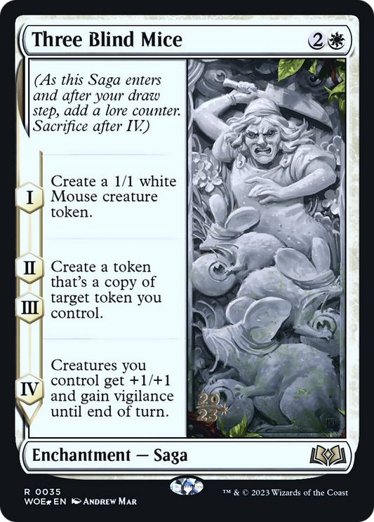Three Blind Mice (PRE-35S) (Foil)