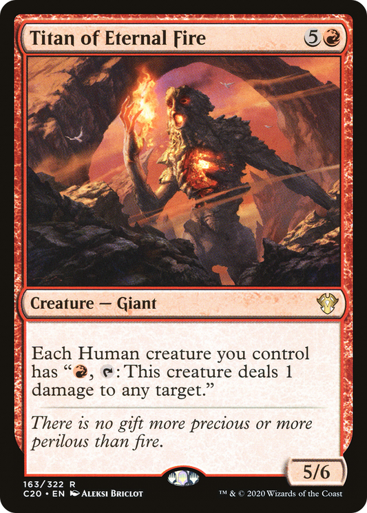 Titan of Eternal Fire (C20-163)