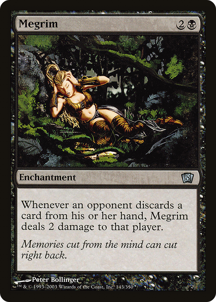 Megrim (8ED-143★) (Foil)