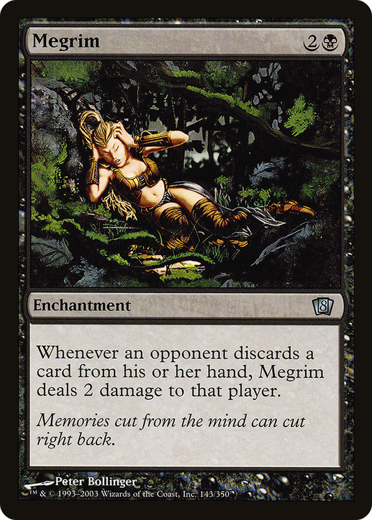 Megrim (8ED-143★) (Foil)