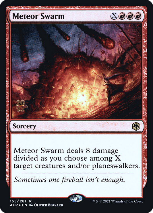 Meteor Swarm (PRE-155S) (Foil)