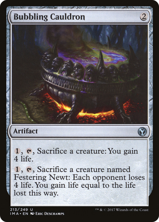 Bubbling Cauldron (IMA-213) (Foil)