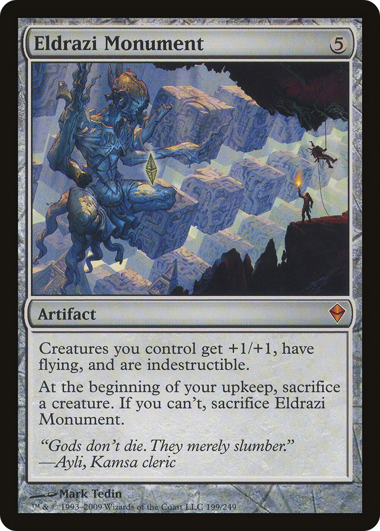 Eldrazi Monument (ZEN-199) (Foil)