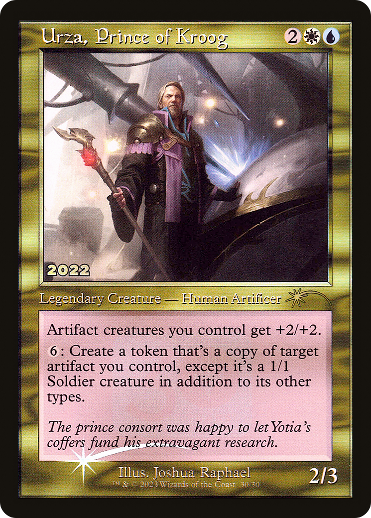 Urza, Prince of Kroog (30A-P-030) (Foil)