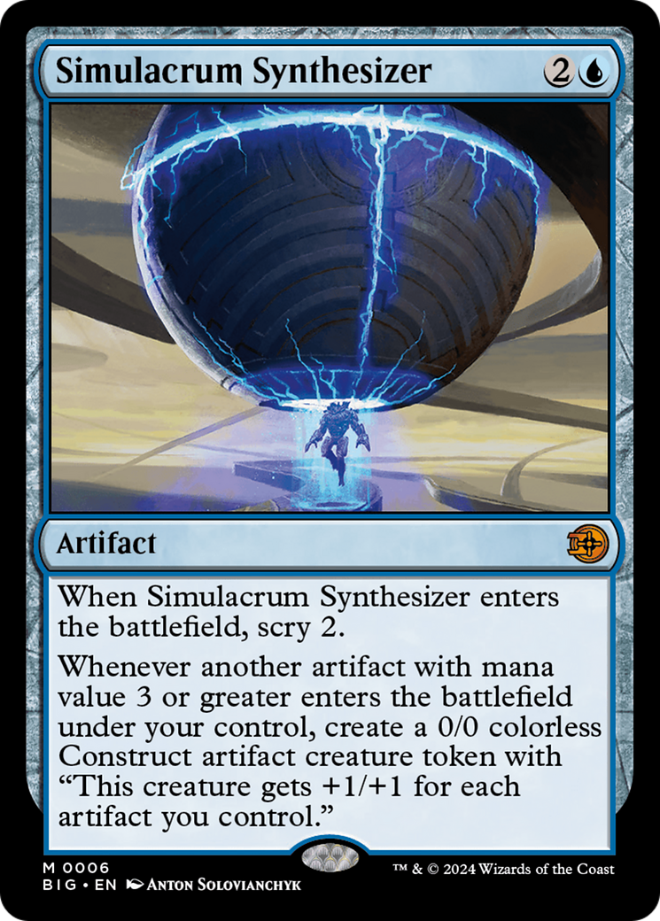 Simulacrum Synthesizer (BIG-006) (Foil)