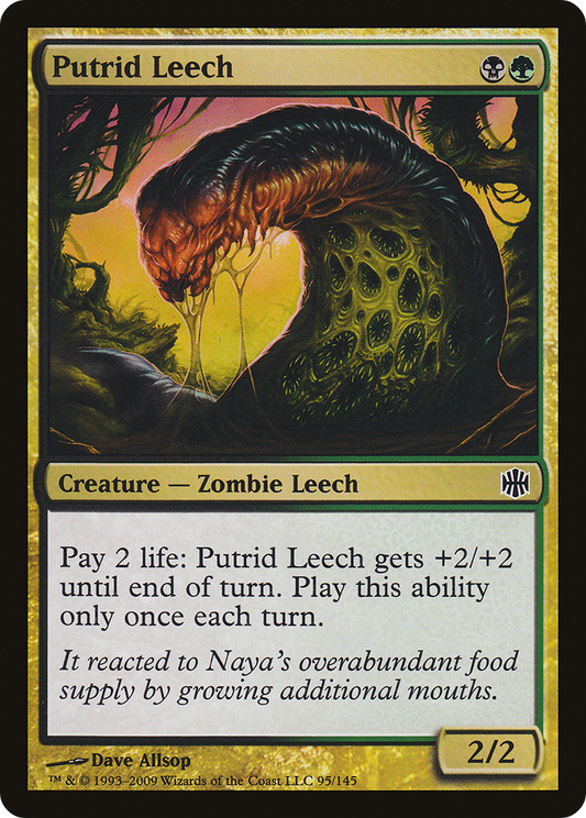 Putrid Leech (ARB-095) (Foil)