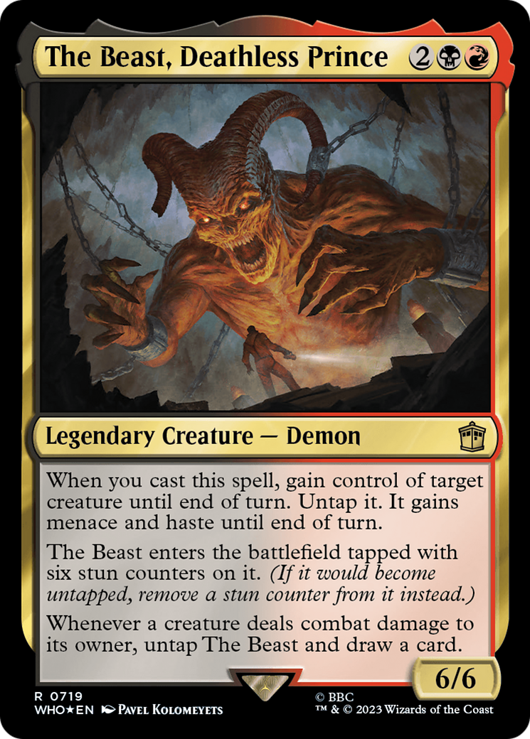 The Beast, Deathless Prince (WHO-719) (Surge Foil)