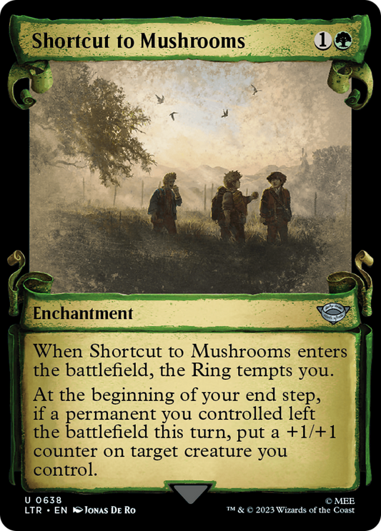 Shortcut to Mushrooms (LTR-638) (Showcase) (Scroll) (Foil)