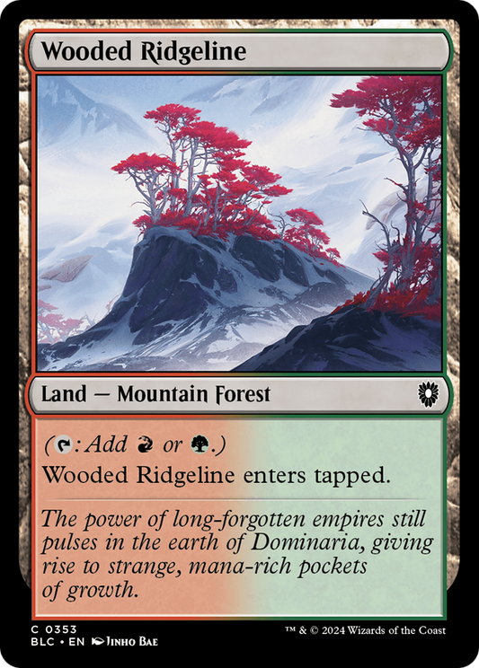 Wooded Ridgeline (BLC-353)