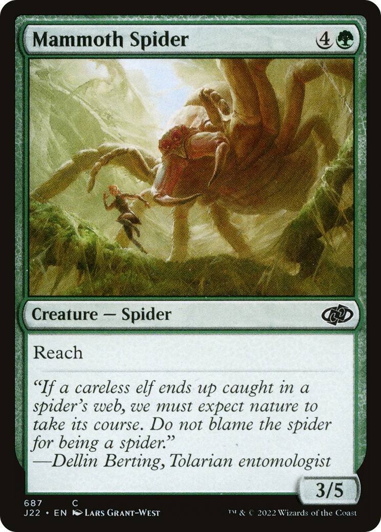 Mammoth Spider (J22-687)