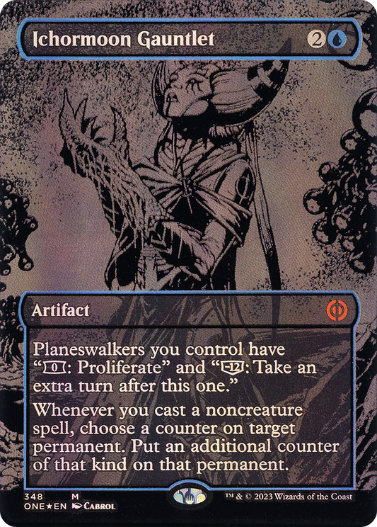 Ichormoon Gauntlet (ONE-348) (Borderless) (Raised Foil)