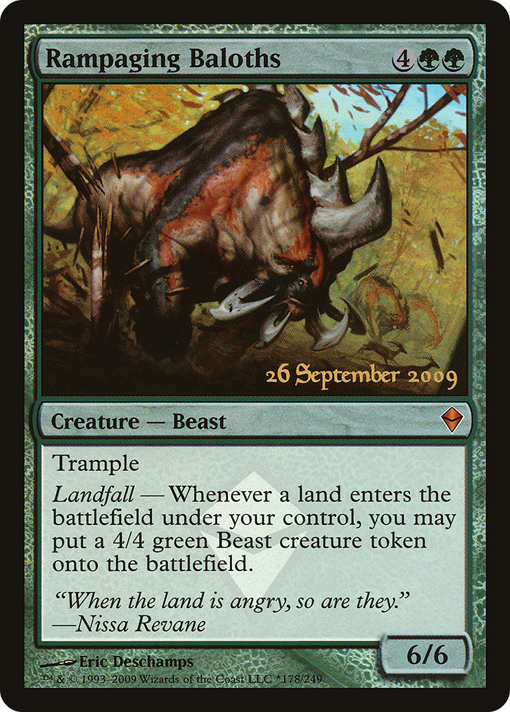 Rampaging Baloths (PRE-178★) (Foil)