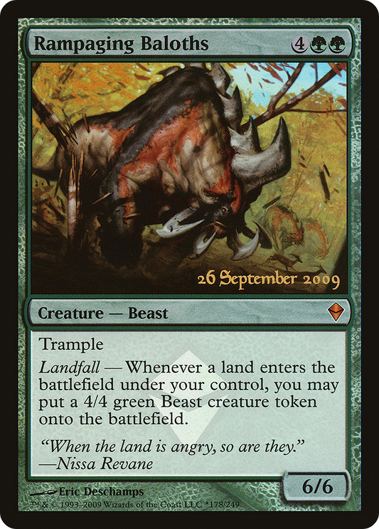 Rampaging Baloths (PRE-178★) (Foil)