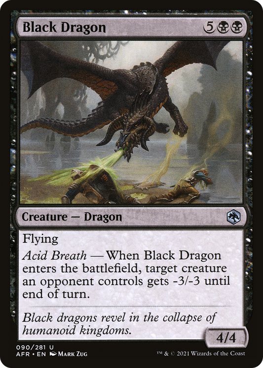 Black Dragon (AFR-090) (Foil)