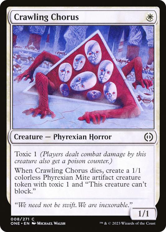 Crawling Chorus (ONE-008) (Foil)